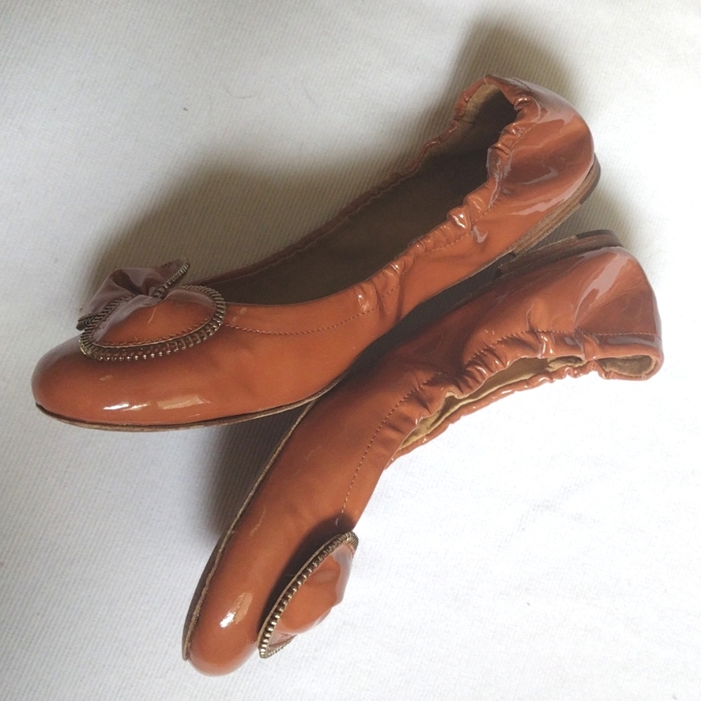See By Chloe Open Zipper Bow Flats - Picture 5 of 10